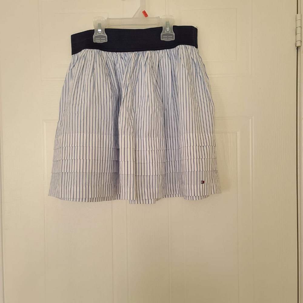 Tommy Hilfiger Striped Mini Skirt. Size Girls 16.
